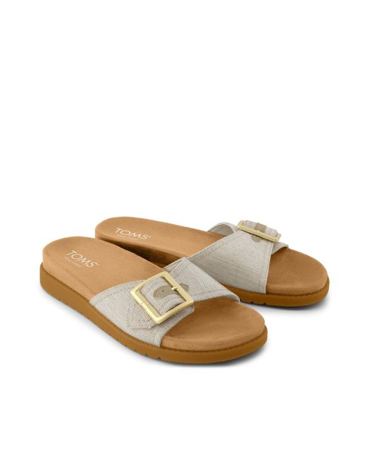 TOMS Natural Marin Slide Sandal