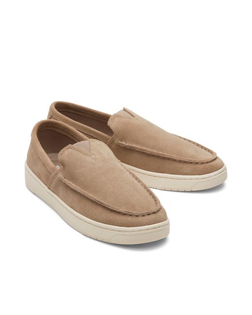 TOMS Brown Trvl Lite Loafer Shoes for men