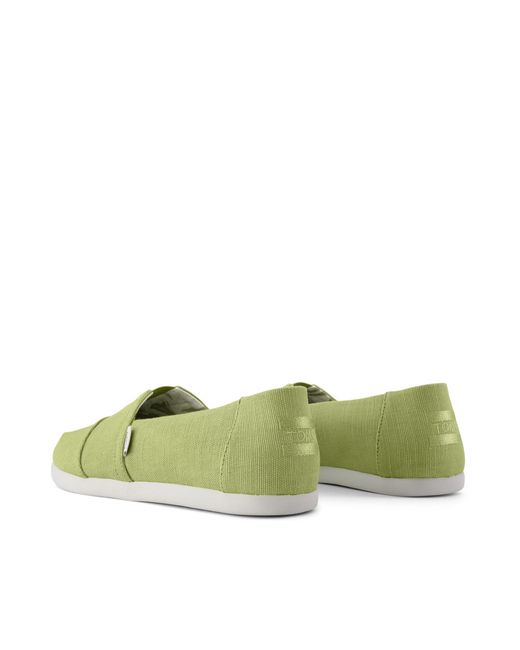 TOMS Green Matcha Alpargata for men