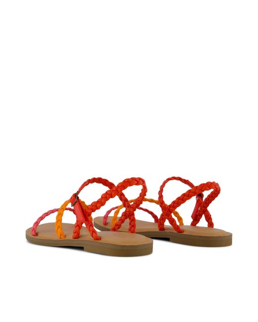 TOMS Red Kira Sandal