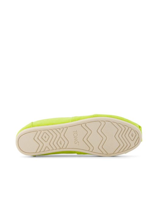 TOMS Yellow Alpargata