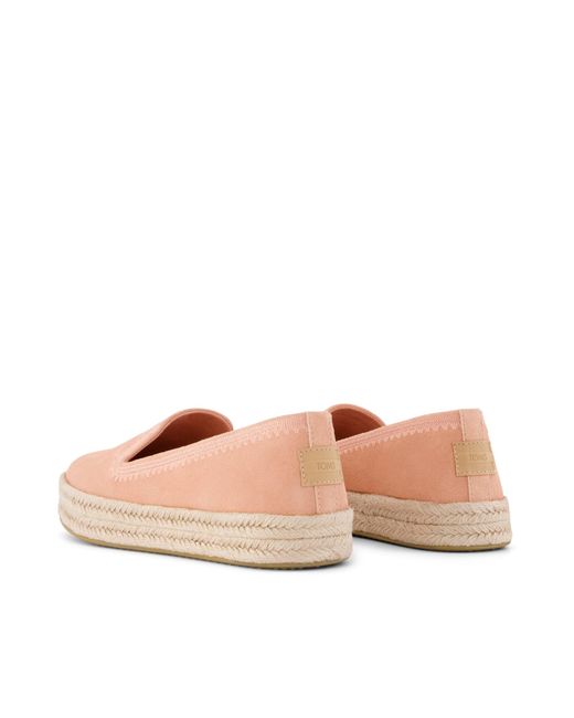 TOMS Pink Carolina Espadrille