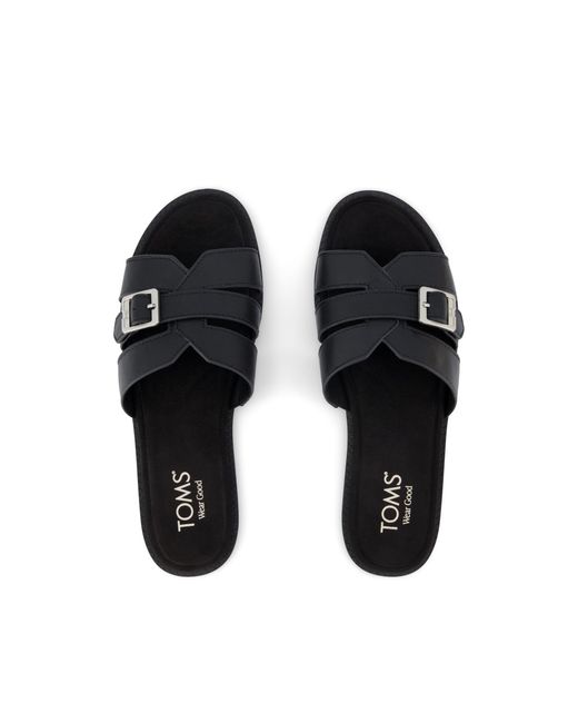 TOMS Black Sol Sandal