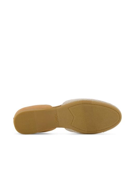 TOMS Natural Gemma D'Orsay Flat