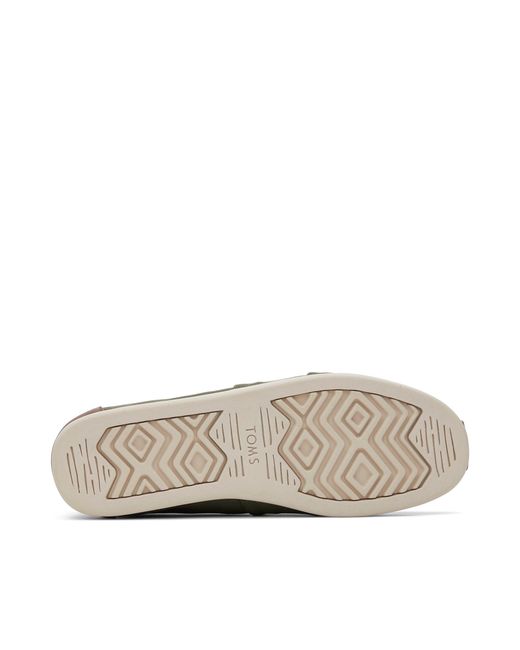 TOMS Green Alpargata for men