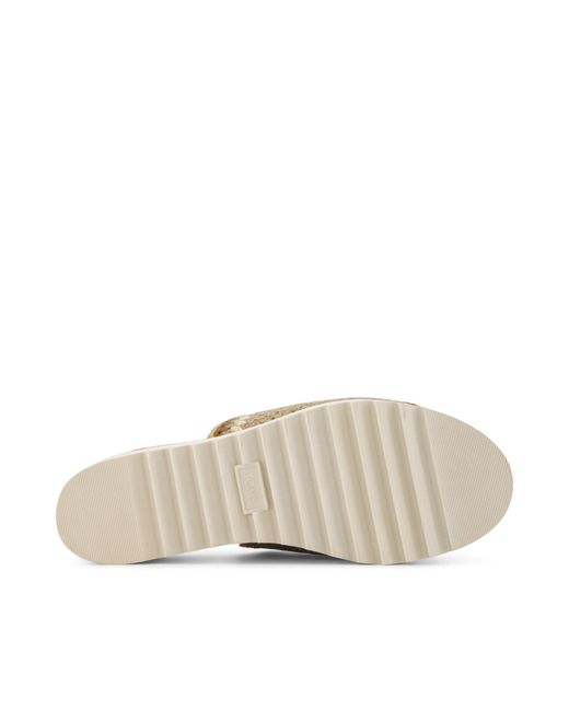 TOMS Natural Diana Mule Wedge Sandal