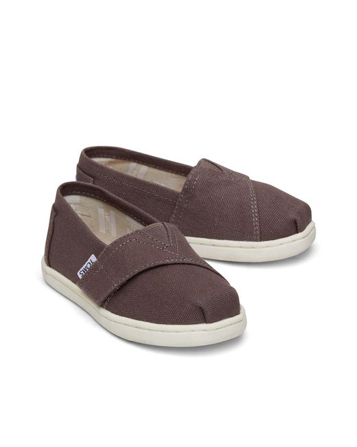 TOMS Brown Alpargata Toddler Shoe