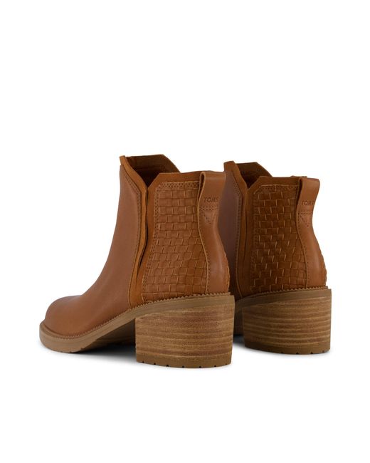 TOMS Brown Hailey Boots