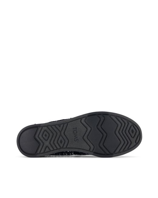 TOMS Black Alpargata Plus