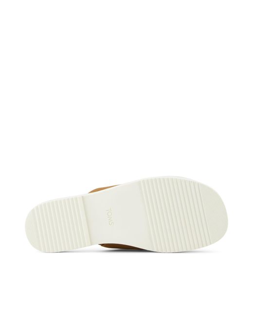 TOMS Brown Mae Crossover Sandal