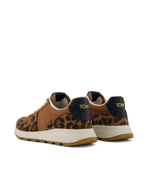 TOMS Brown Trvl Lite Retro Trainer