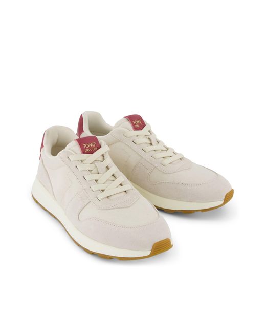 TOMS White Trvl Lite Retro Trainer
