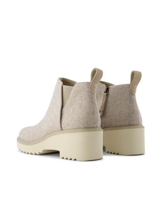TOMS Brown Maude Wedge Boots