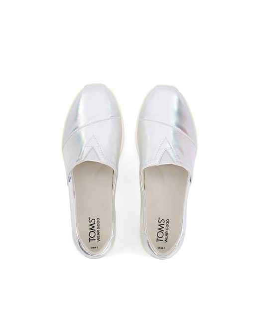 TOMS White Alpargata Plus for men