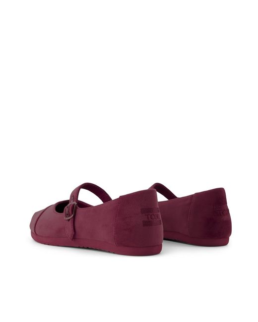TOMS Red Alpargata Mary Jane