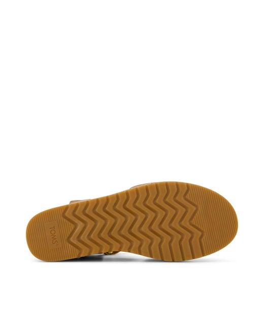 TOMS Brown Alana Wedge Sandal