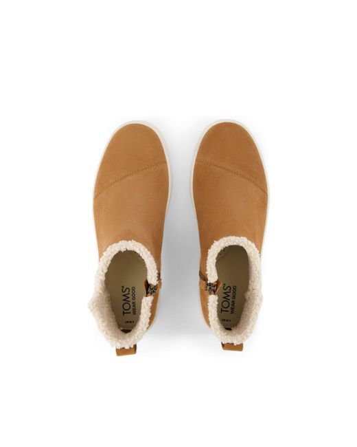 TOMS Brown Verona Mid Platform Trainer