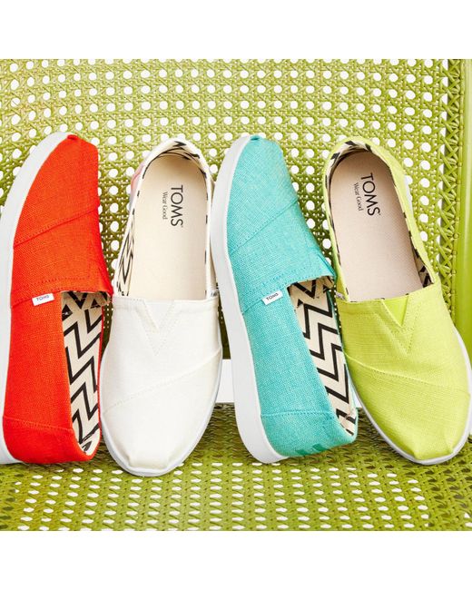 TOMS Blue Alpargata Plus
