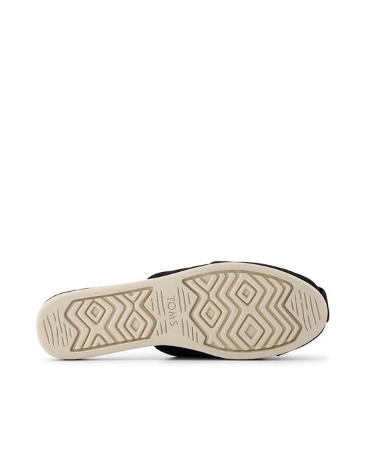 TOMS Black Alpargata Mule