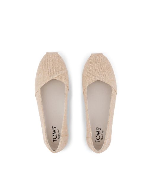 TOMS Natural Alpargata Ballet Flat