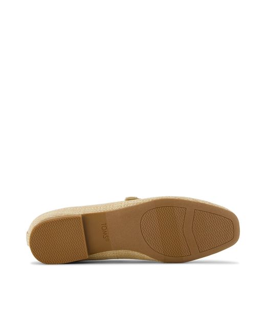 TOMS Natural Bianca Mary Jane Flat