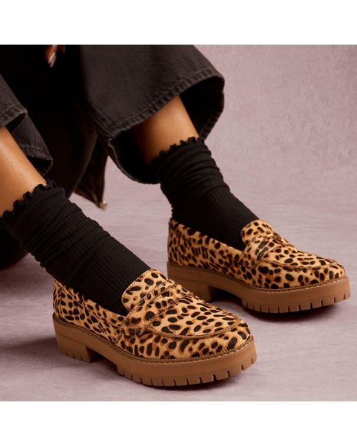 TOMS Brown Cara Loafer Shoes