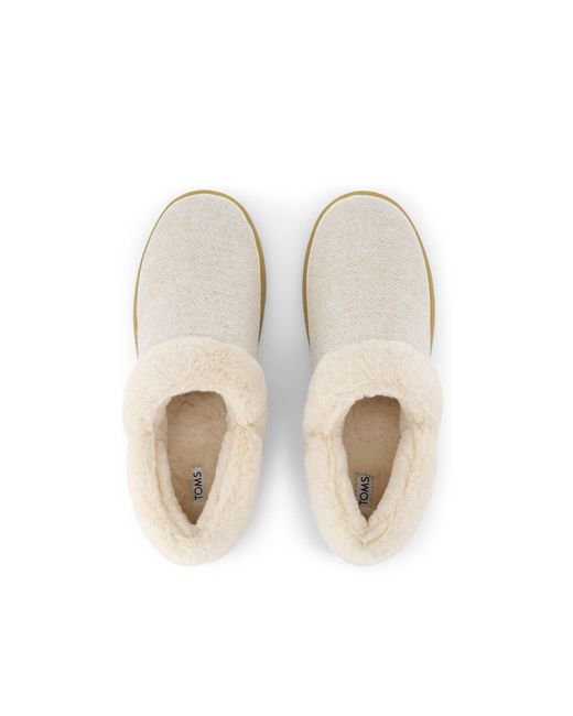 TOMS White Oslo Slipper