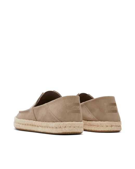 TOMS Natural Alonso Rope Loafer for men
