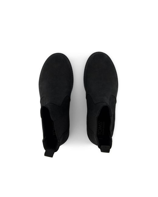 TOMS Black Griffin Boots for men