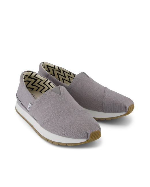 TOMS Gray Resident Plus Trainer for men