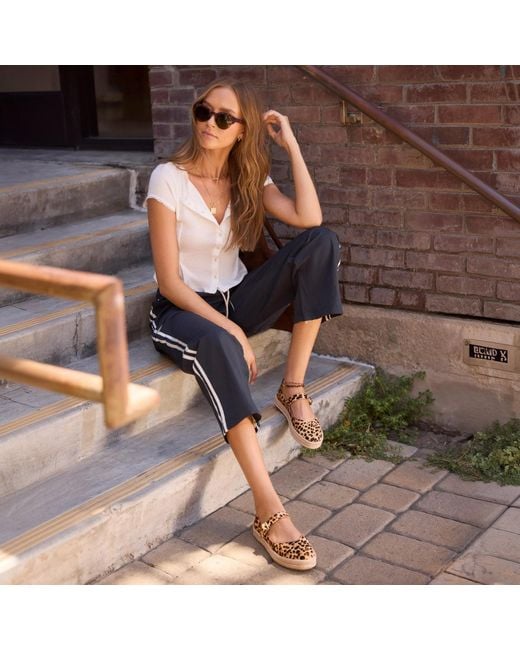 TOMS Natural Carolina Mary Jane Espadrille
