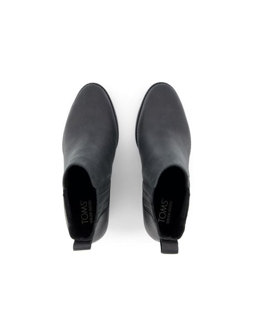 TOMS Black Noa Ankle Boots