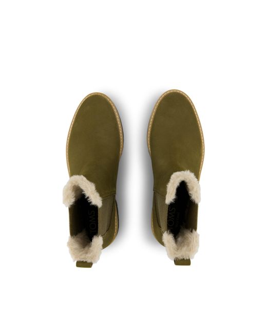 TOMS Green Bennet Boots