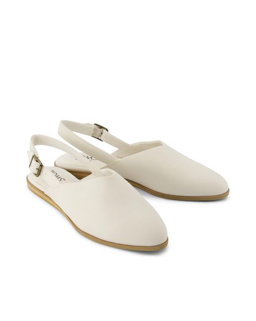 TOMS White Jade Slingback Mule