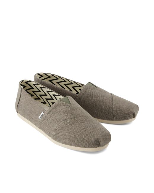 TOMS Gray Alpargata for men