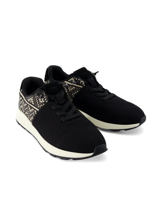 TOMS Black Trvl Lite Cabrillo Trainer