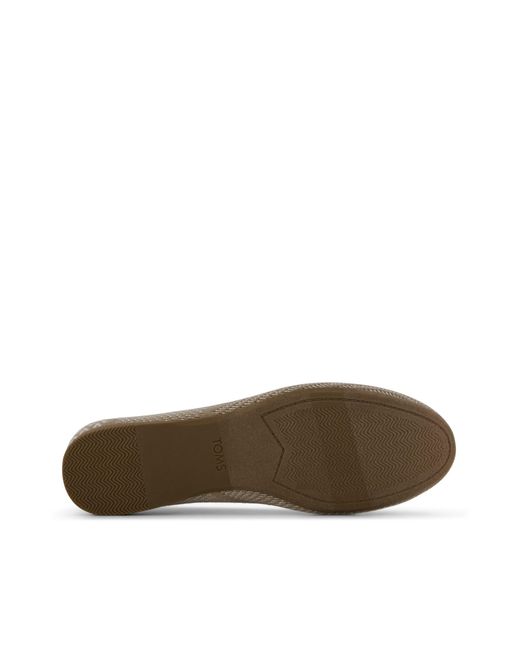 TOMS Gray Gemma Flat