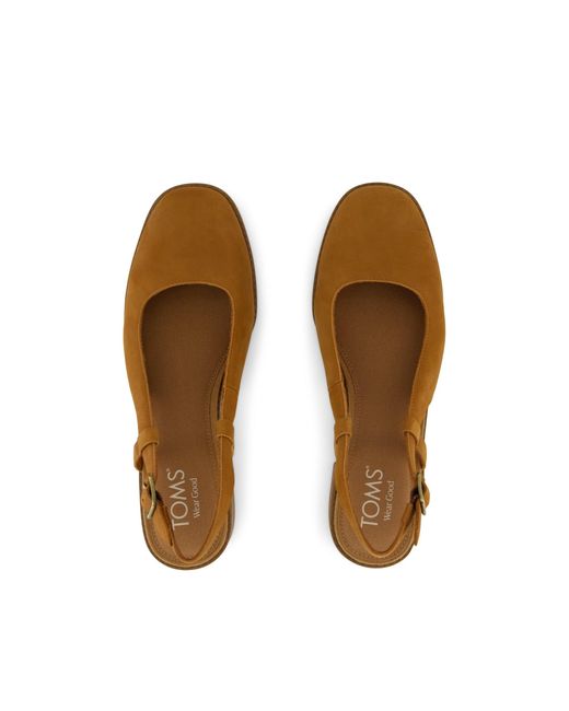 TOMS Brown Jaclyn Slingback