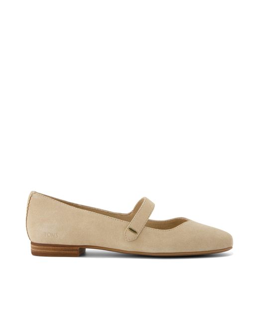 TOMS Natural Bianca Ballet Flat