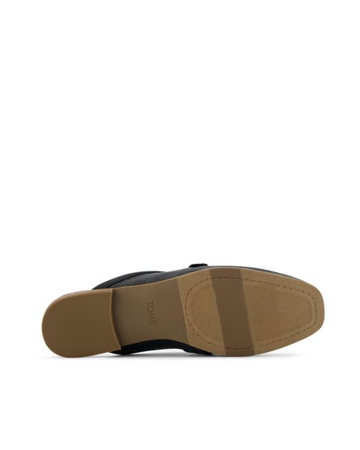 TOMS Black Lynette Mule Loafer