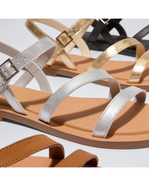 TOMS White Kira Sandal