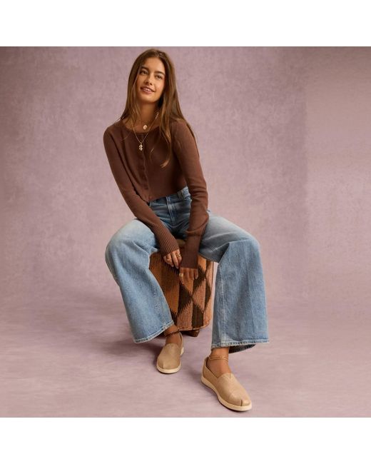 TOMS Natural Alpargata Plus