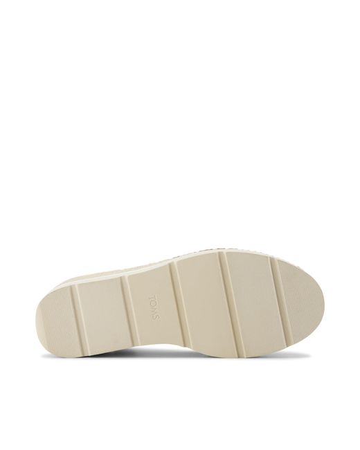 TOMS Metallic Darya Wedge Sandal