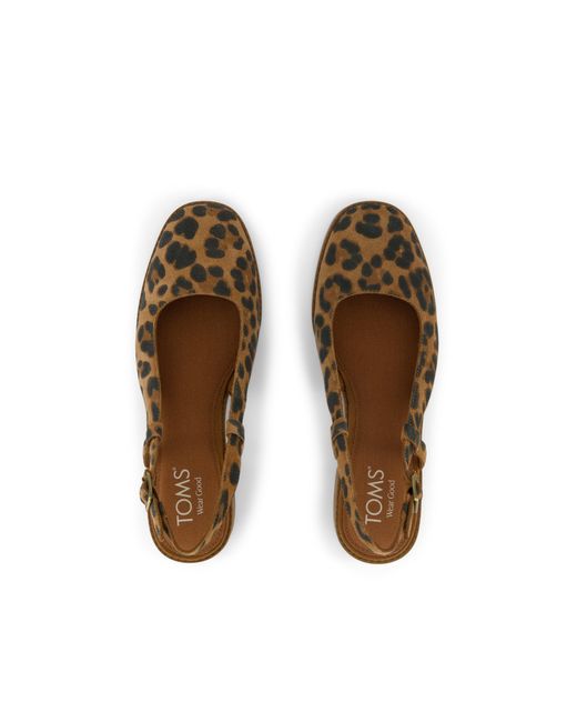 TOMS Brown Jaclyn Slingback