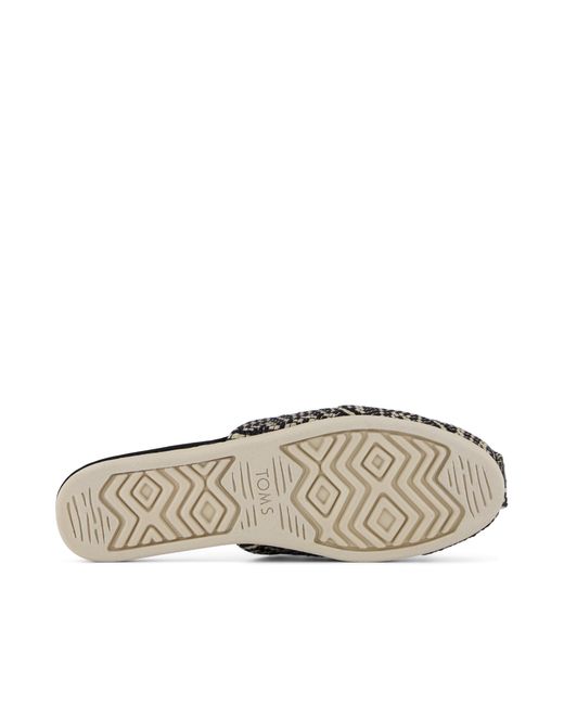 TOMS Black Alpargata Mule