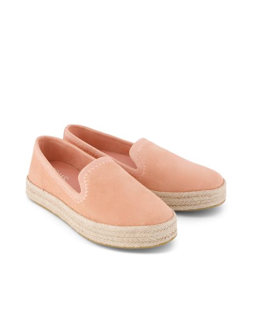 TOMS Pink Carolina Espadrille