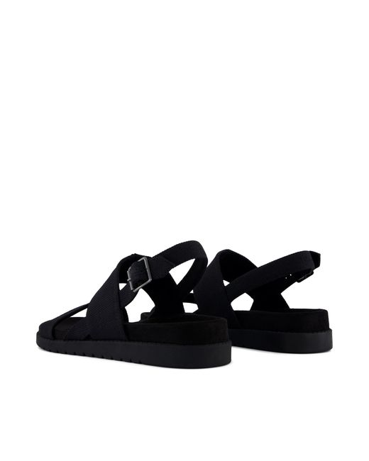 TOMS Black Marin Sandal