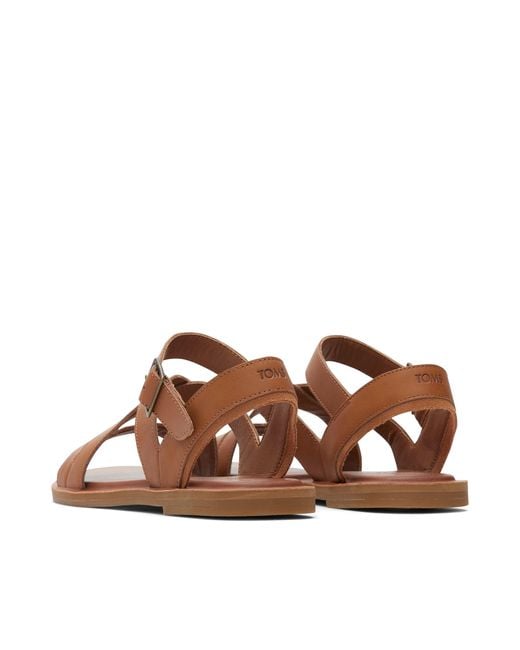 TOMS Brown Sloane Strappy Sandal