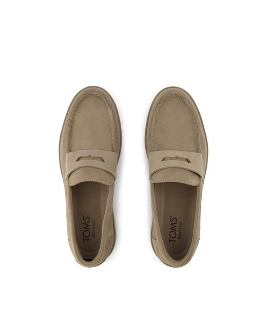 TOMS Natural Navi Trvl Lite Havana Loafer Shoes for men