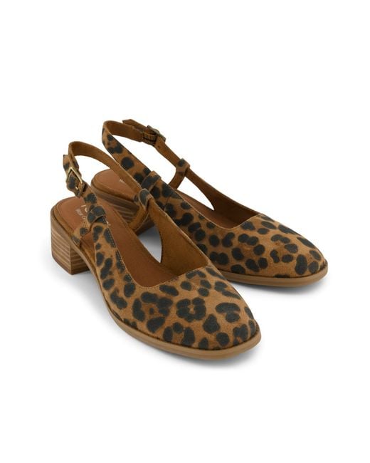 TOMS Brown Jaclyn Slingback